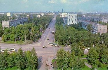 Центр города - середина :))